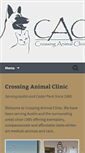 Mobile Screenshot of crossinganimalclinic.com